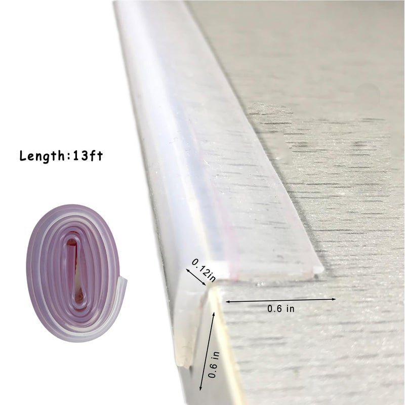 Angloria Edge Protector 100% Silicone  Baby Proofing Clear Table Corners Guards  Pre-Taped Adhesive Soft for Kids Proof Safety  Wall Furniture Bumper - Image 2